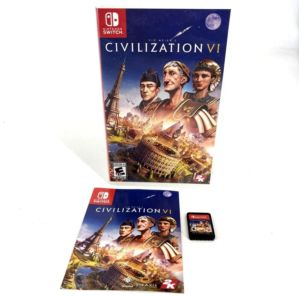 Sid‎ Meier's Civilization VI (Nintendo Switch, 2018) TESTED!